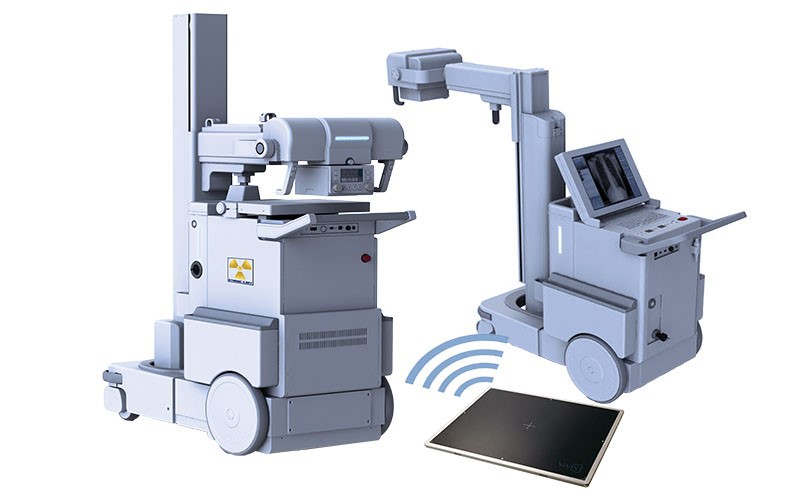 Digital Mobile DR Systems-Motorized and Battery-Powered Mobile Digital X-Ray Machine